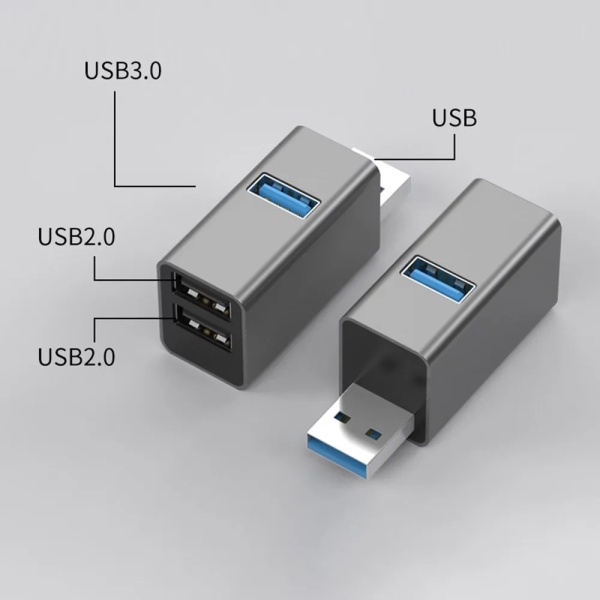USB 3.0-разветвитель MSOL-321, 2*USB2.0+1*USB3.0