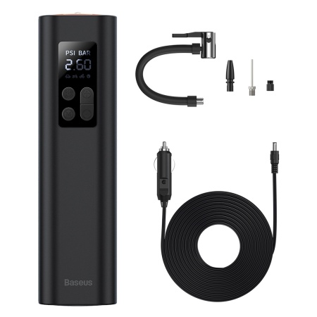 Автомобильный компрессор Baseus Super Mini Inflator Pump, BS-CG003, 12V