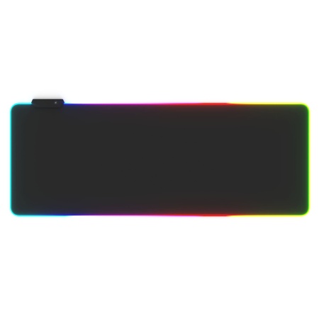 Коврик игровой LED RGB Black, 80x30x0.4 см