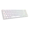 Клавиатура беспроводная, проводная DAREU Trinity GTR, EK-861, белая