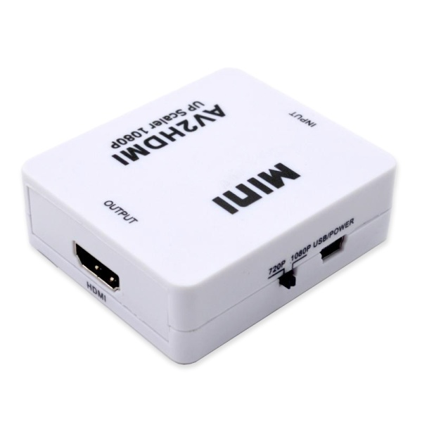 Конвертер HDV-M611 Mini, 3RCA F - HDMI F