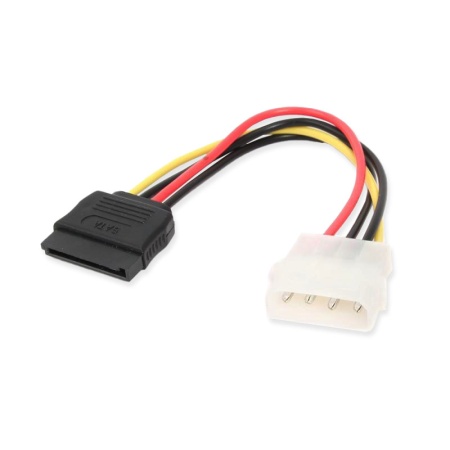 Кабель переходник Molex M - SATA M, 20см
