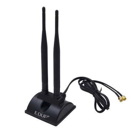 Антенна двухдиапазонная EDUP KW-7101, 2 х 6dBi