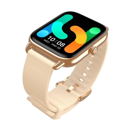 Смарт-часы Haylou RS4 Plus (LS11), бежево-золотые