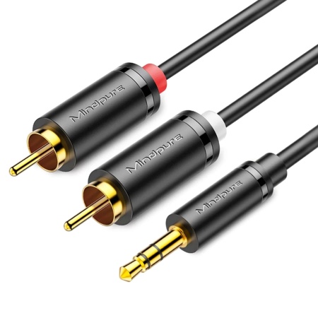 Кабель 3.5 M - 2RCA M, Mindpure AU006, LX10729