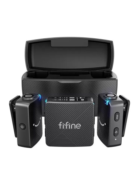 Микрофон беспроводной петличный Fifine M9