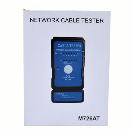 Тестер кабеля M726, RJ45/USB