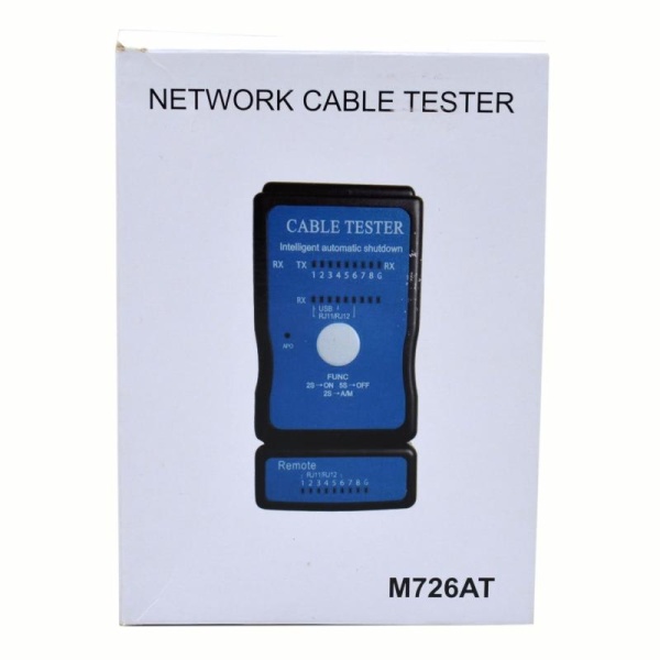 Тестер кабеля M726, RJ45/USB