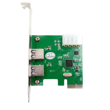 Контроллер PCI-E - 2хUSB 3.0, чип ASM1042