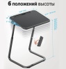 Столик Приставной к дивану Saiji F2, чёрный