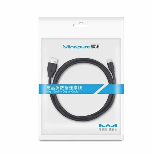 Кабель HDMI F - microHDMI M Mindpure, AD015, LX10228, 1.5 м