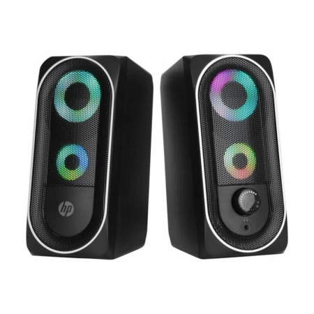 Колонки 2.0 HP DHE-6001, USB, LED