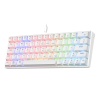Клавиатура проводная KA6406, белая