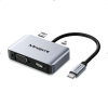 Конвертер USB Type-C → HDMI + VGA + USB 3.0 + PD Mindpure HU016, LX10810