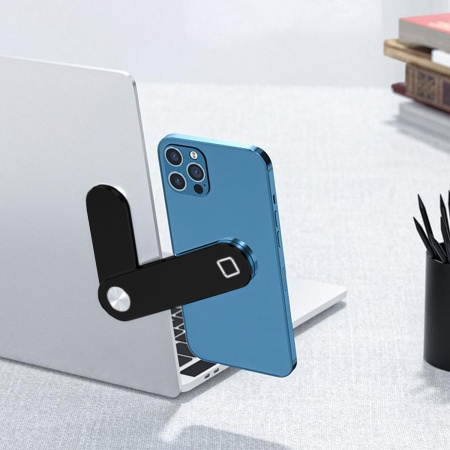 Держатель смартфонов магнитный, чёрный