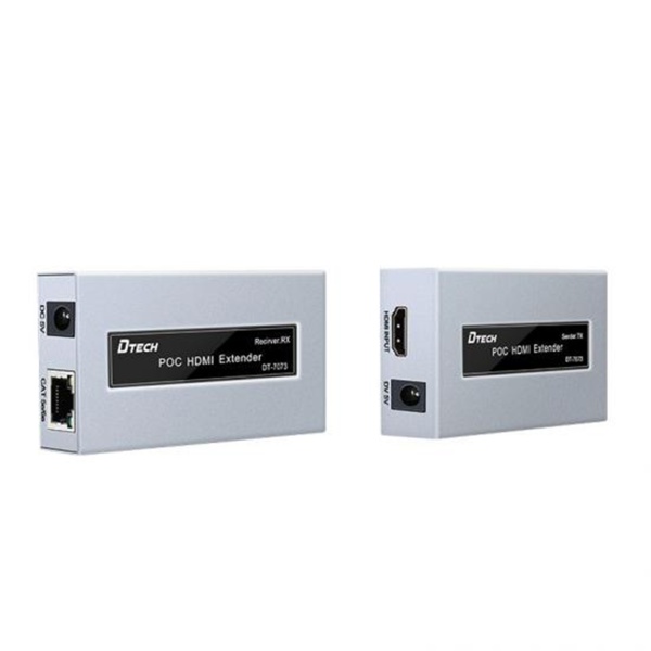 Удлинитель HDMI Dtech DT-7073, PoC, до 50 м, патч корд