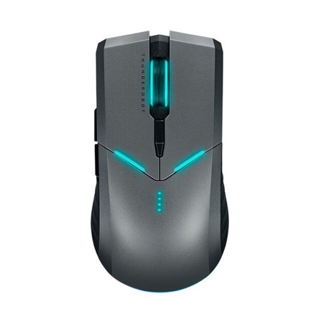 Мышь беспроводная Thunderobot ML701, RGB, чёрный-серый