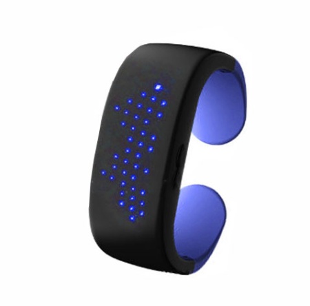 Браслет LED HCY-009, синий