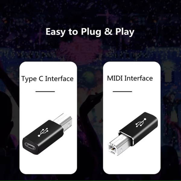 Переходник TypeC F - USB BM, металл