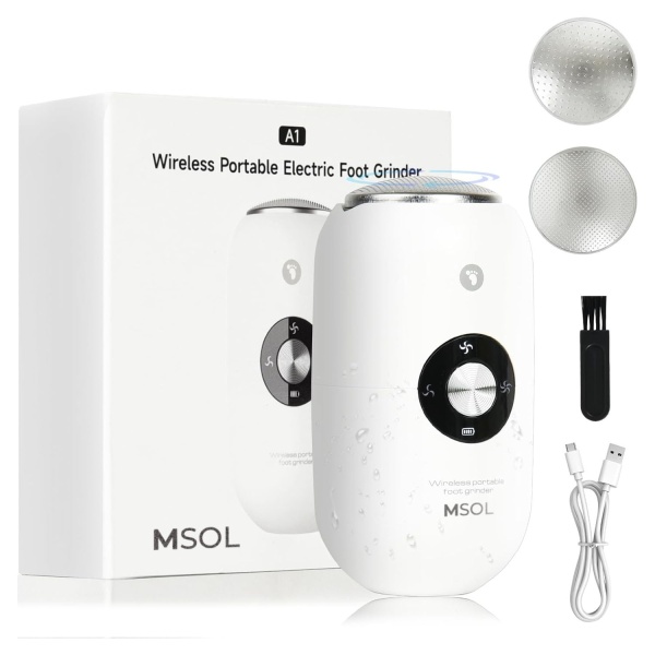 Электрическая пилка-пемза MSOL A1 Foot Grinder