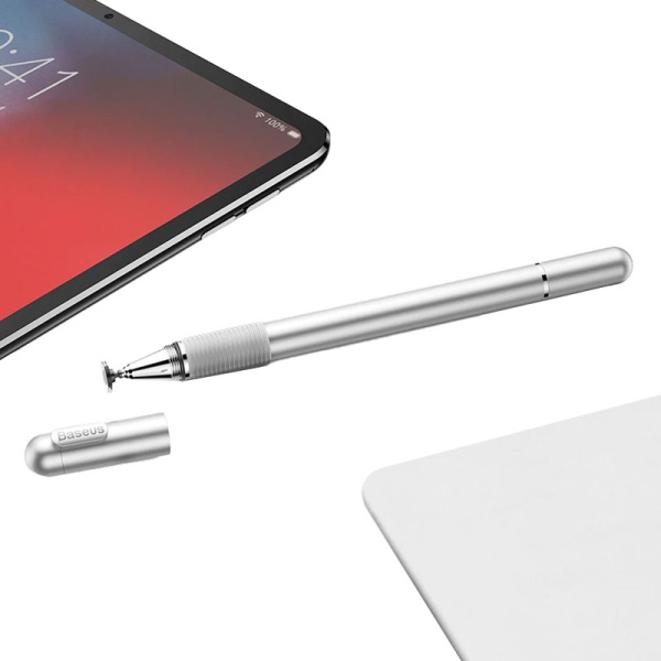 Стилус-ручка Baseus Golden Cudgel Capacitive Stylus Pen, серебристый