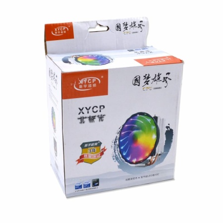 Кулер ЦП XYCP Aurora, LED RGB