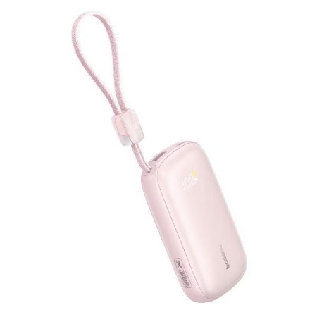 Портативный аккумулятор Baseus EnerFill FC21 Qpow 3 Ultra E0027P02, 20000mAh, 45W, розовый