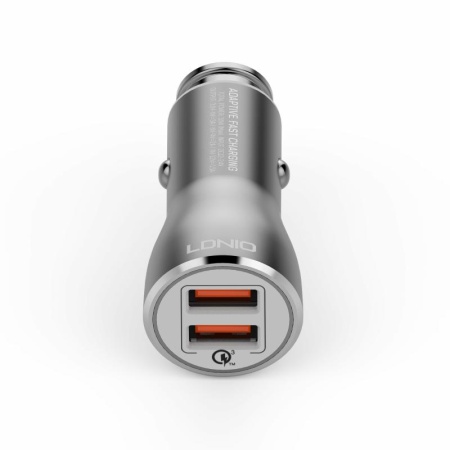 Автомобильное ЗУ LDNIO C407Q, 3 A, 36 Вт, USB micro - 1 м