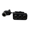Разветвитель автоприкуривателя Olesson 1528, 4 порт, 1 x USB