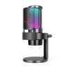 Микрофон конденсаторный Fifine AmpliGame A8 RGB, USB, чёрный