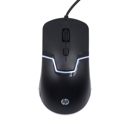 Мышь проводная HP M100, чёрный