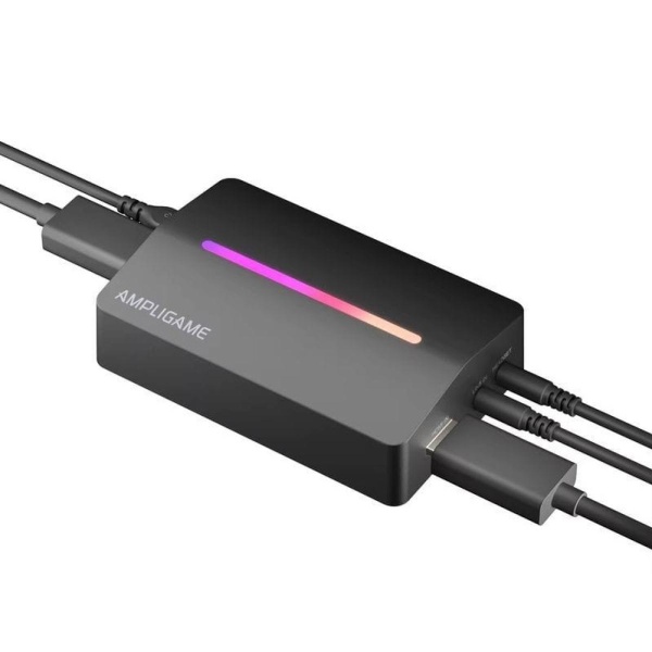 Устройство видеозахвата FIFINE AmpliGame V3, HD1080P/60, RGB, чёрная