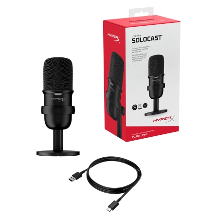 Микрофон HyperX SoloCast, USB