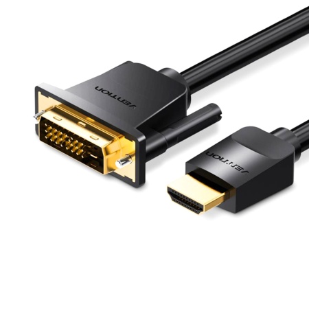 Кабель HDMI M - DVI-D M Vention ABFB-series