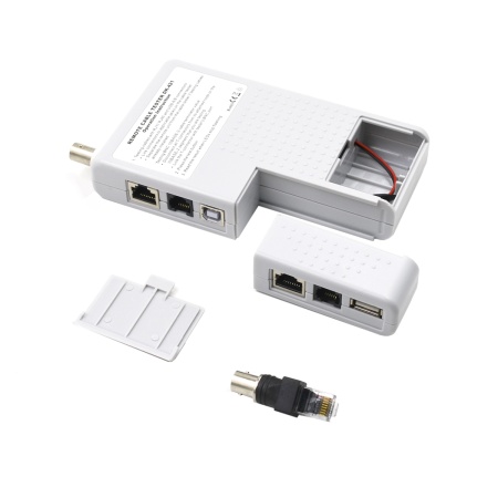 Тестер кабеля Drakat DK-421, RJ45/USB/RJ11/Coaxial