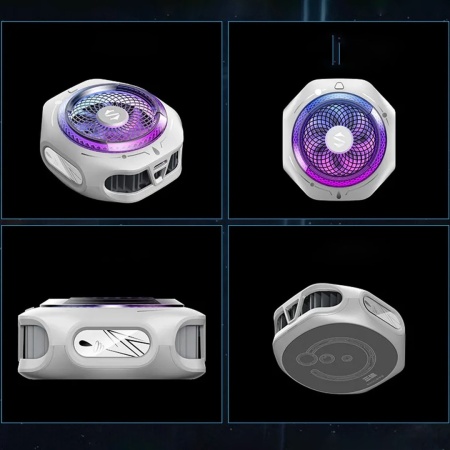 Black Shark Magnetic Cooler 4 Pro, белый