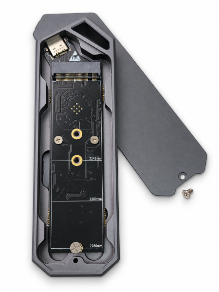 Внешний бокс MSOL KSF102, M.2 в USB 3.1  