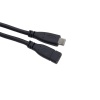 Кабель USB TypeC M - USB TypeC F, USB3.1 Gen2, 60 Вт