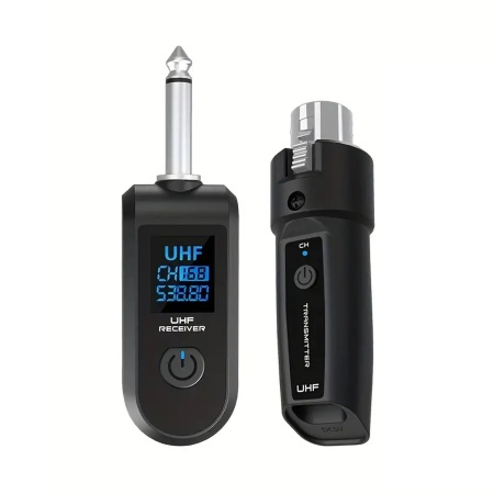 Беспроводной аудиопередатчик для микрофона K1, (1+1), XLR to 6.3