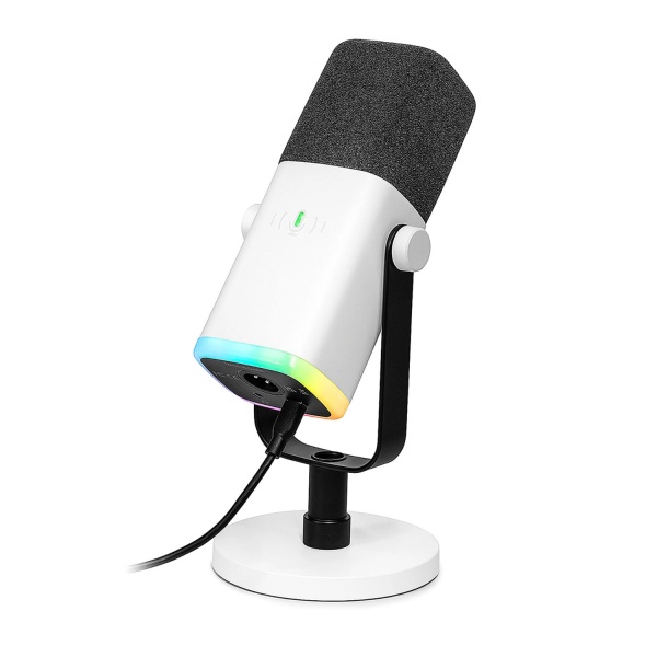 Микрофон Fifine AM8, USB, белый