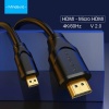 Кабель HDMI F - microHDMI M Mindpure, AD015, LX10228, 1.5 м