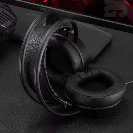 Проводная гарнитура Tanbow C3, USB, чёрный