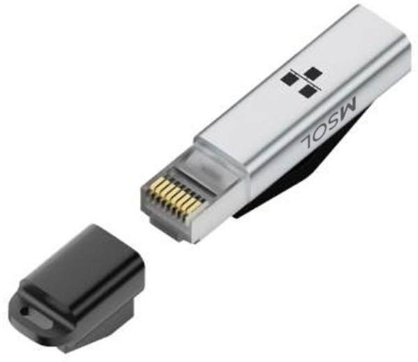 Адаптер (портативная сетевая карта) USB Type-C в RJ45, 1Гбит