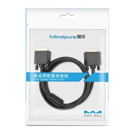 Кабель DVI-D M - DVI-D M, Mindpure DV003, LX10341