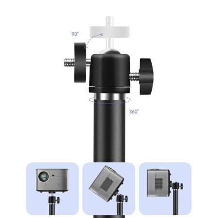 Стойка для проектора 250-400 мм, настольная телескопическая