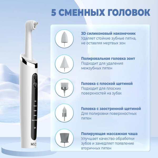 Полировщик зубов электрический WD-MY-001