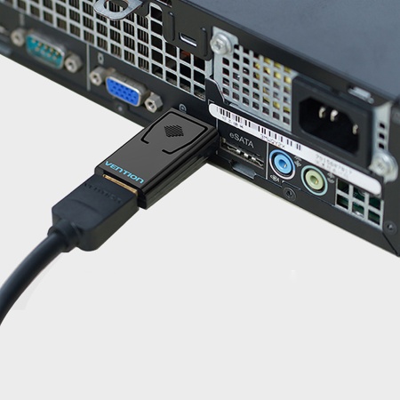 Конвертер DisplayPort M - HDMI F, Vention HBKB0