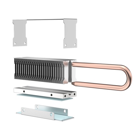 Пасcивное охлаждение ID-Cooling Zero M15 для M.2 SSD 2280, тепловая трубка