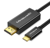 Кабель USB Type C - HDMI M, Mindpure AD030, LX10367, 4K