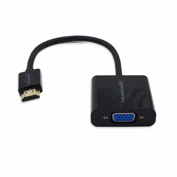 Конвертер HDMI M - VGA F, Mindpure AD022, LX10283